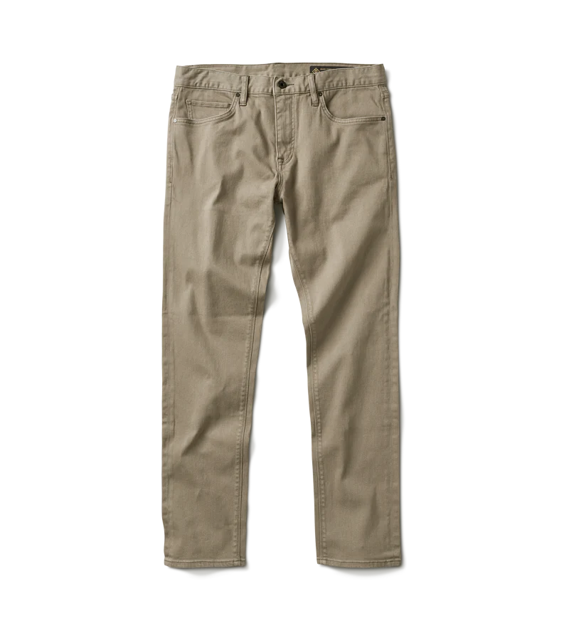 HWY 133 Slim Fit Broken Twill Jeans - Desert Khaki