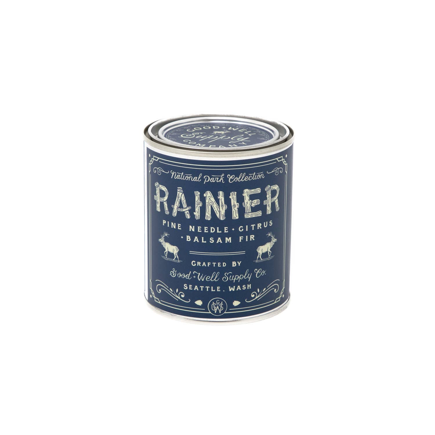 Rainier National Park Candle: 1/2 Pint