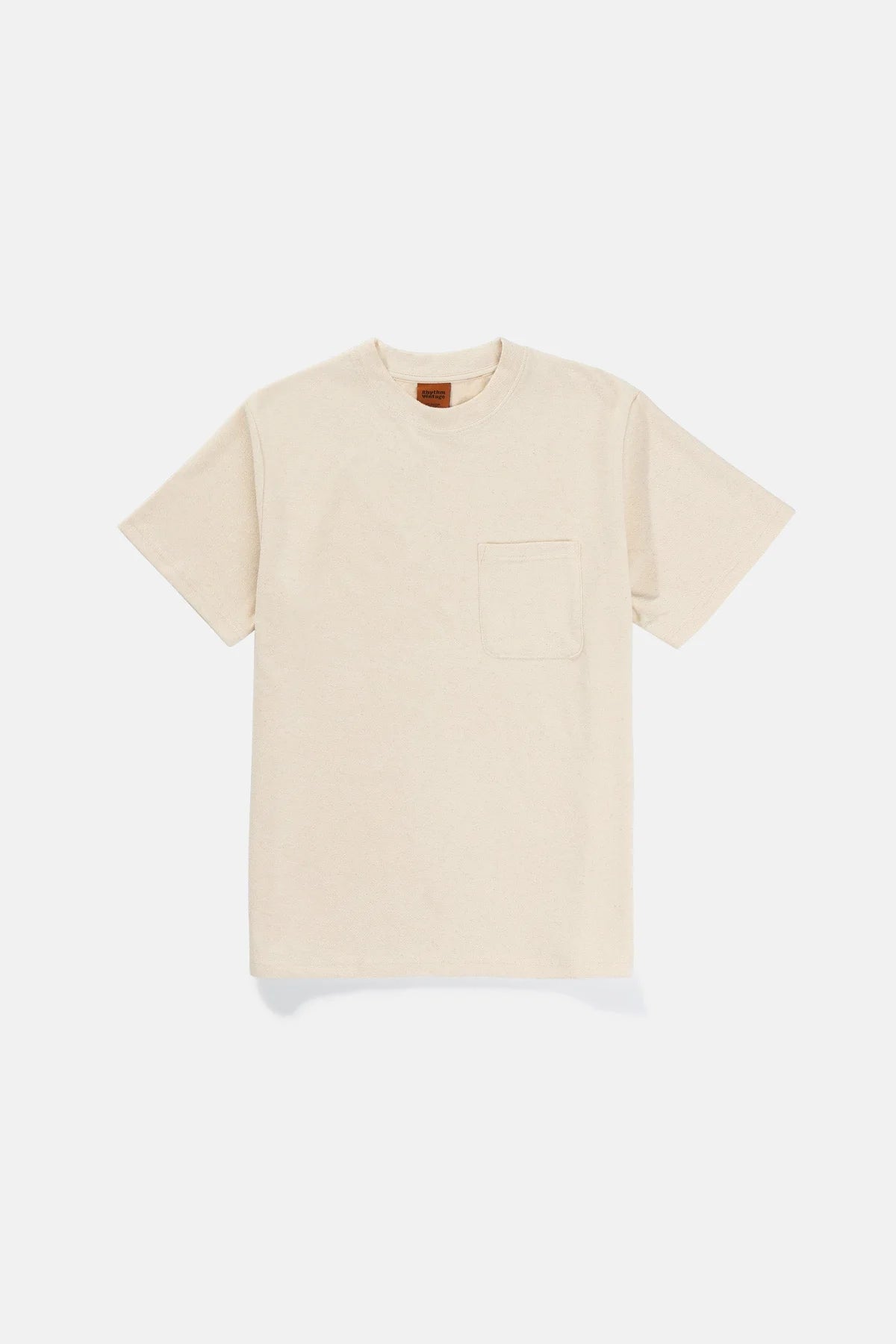 Vintage Terry Ss T Shirt - Natural