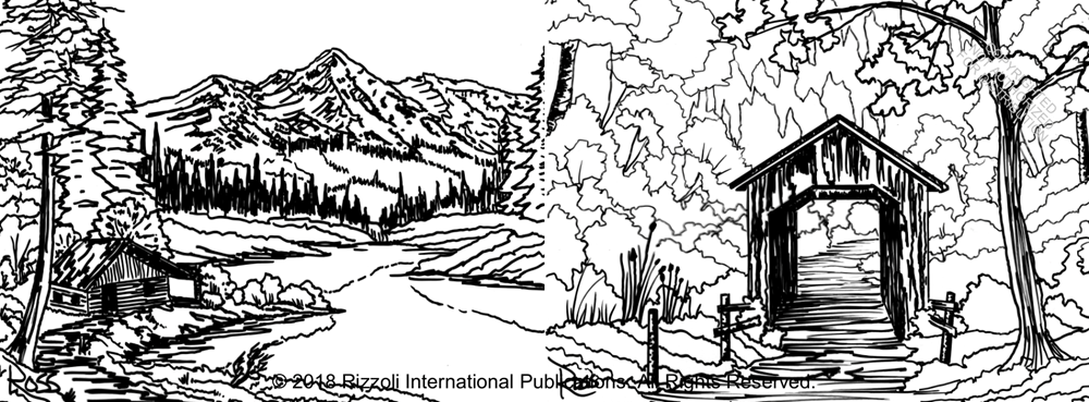Official Bob Ross Coloring Book: Colors of the Four Seasons