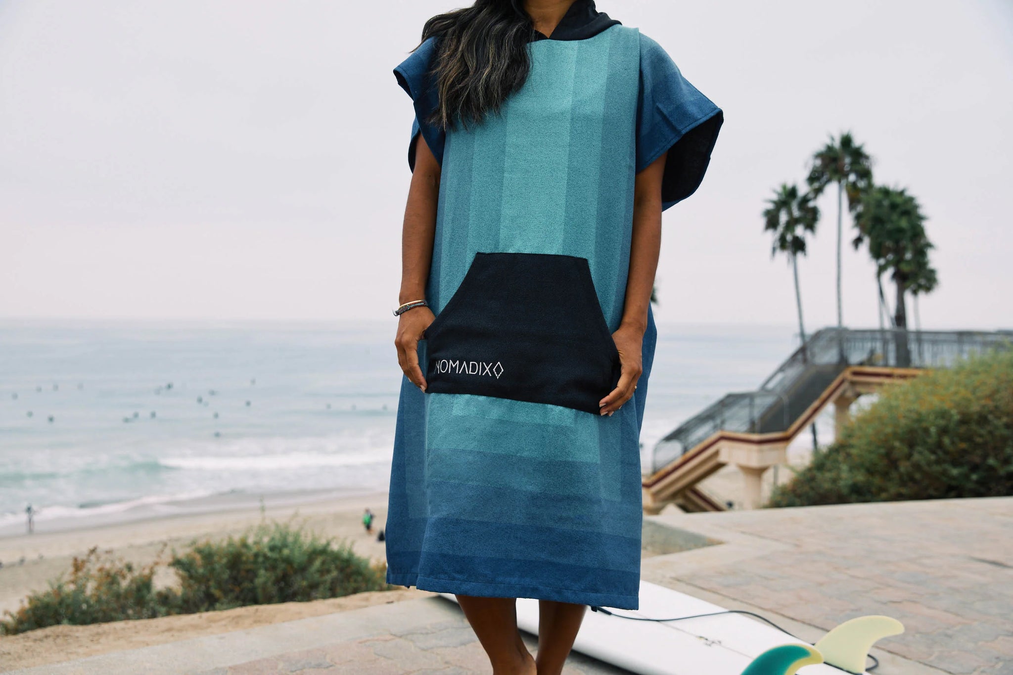 Changing Poncho: Zone Teal M/L