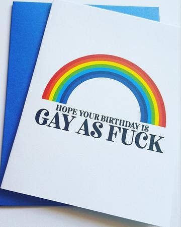 Gay AF Card