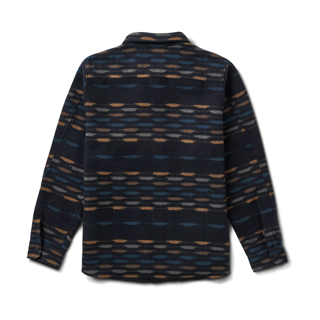 Andes Long Sleeve Flannel - Dark Navy Sosho