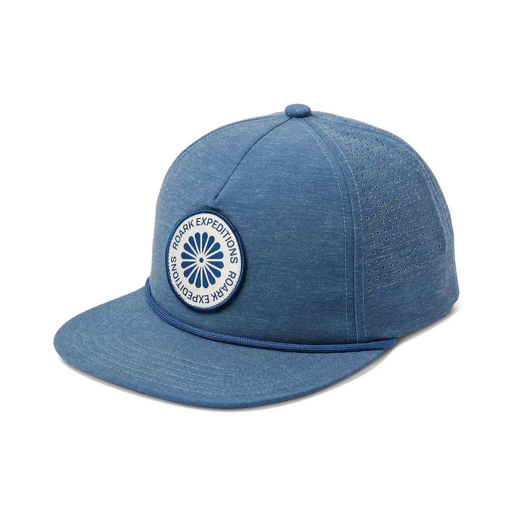 Explorer Hybrid Strapback Hat - Deep Blue