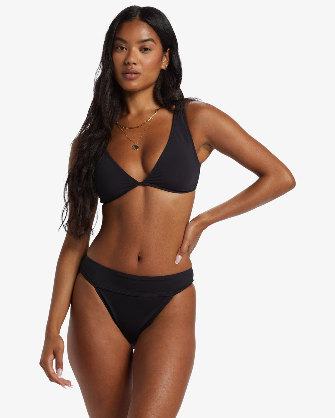 Sol Searcher Aruba Bikini Bottoms - Black