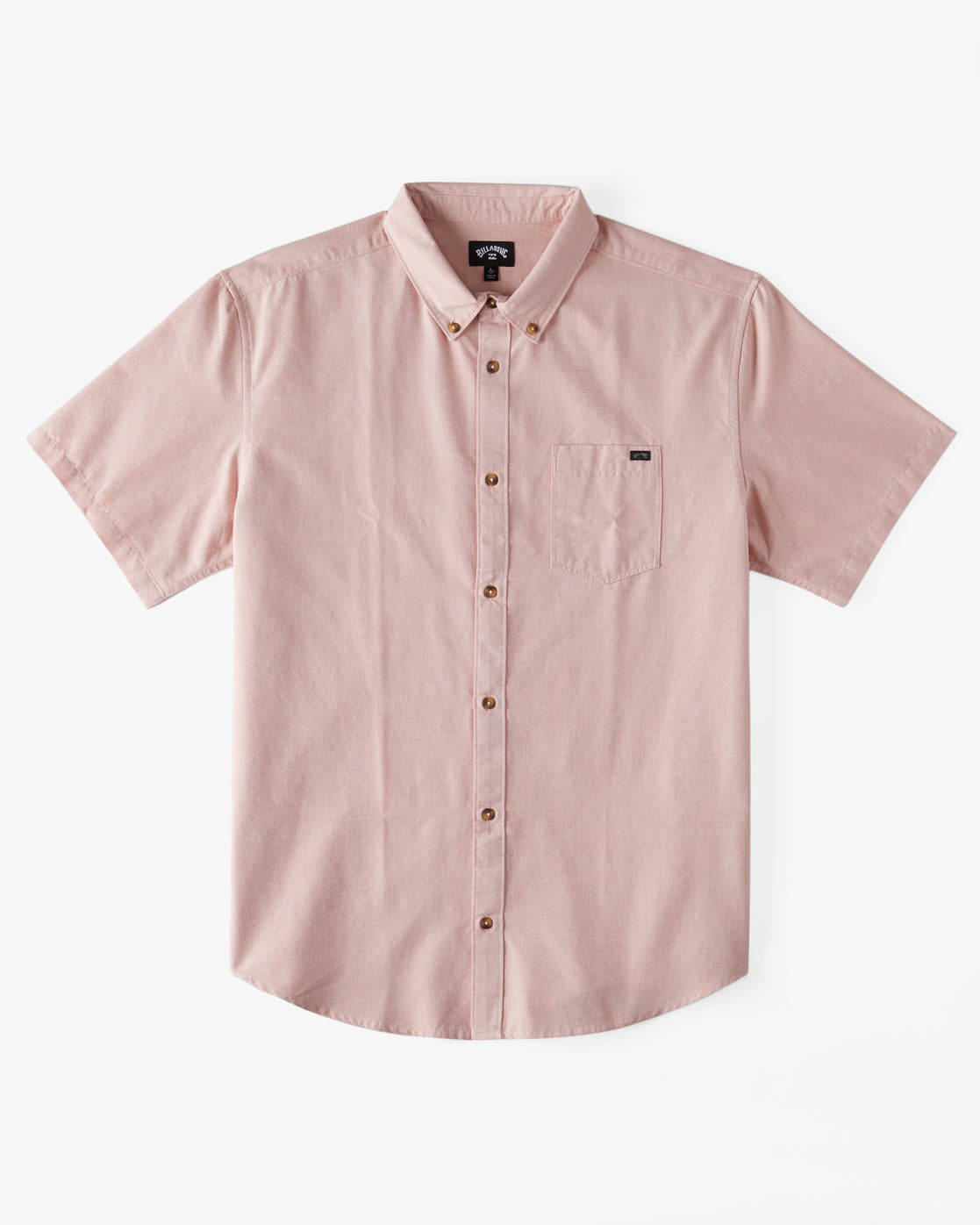 All Day Short Sleeve Shirt - Dusty Pink