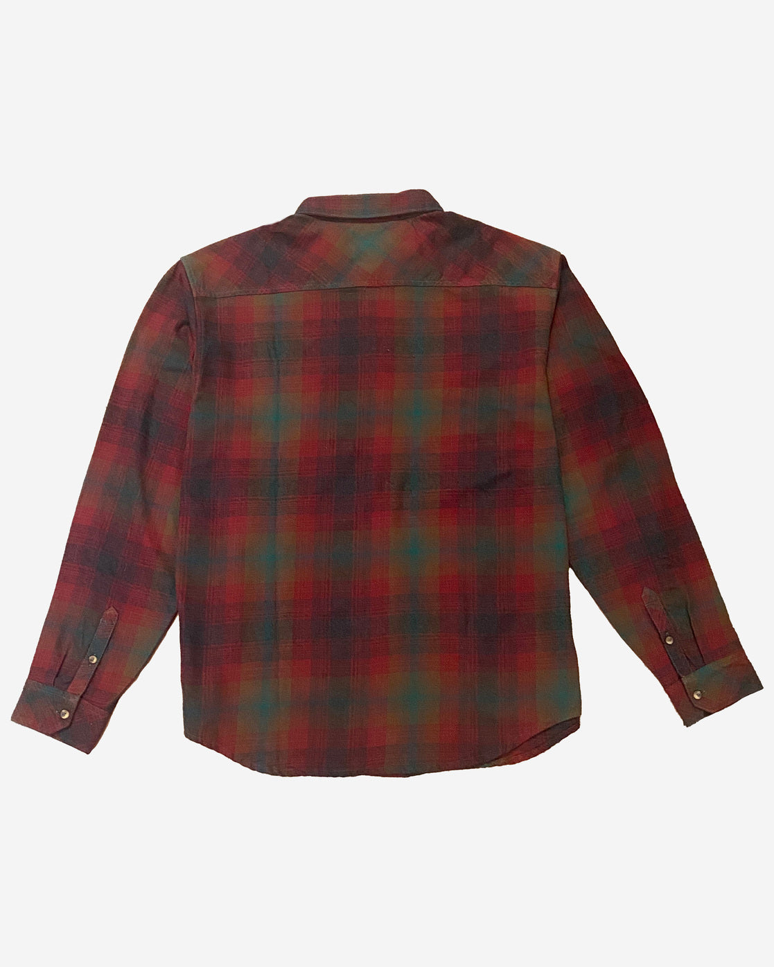 Coastline Flannel Long Sleeve Shirt - Brick