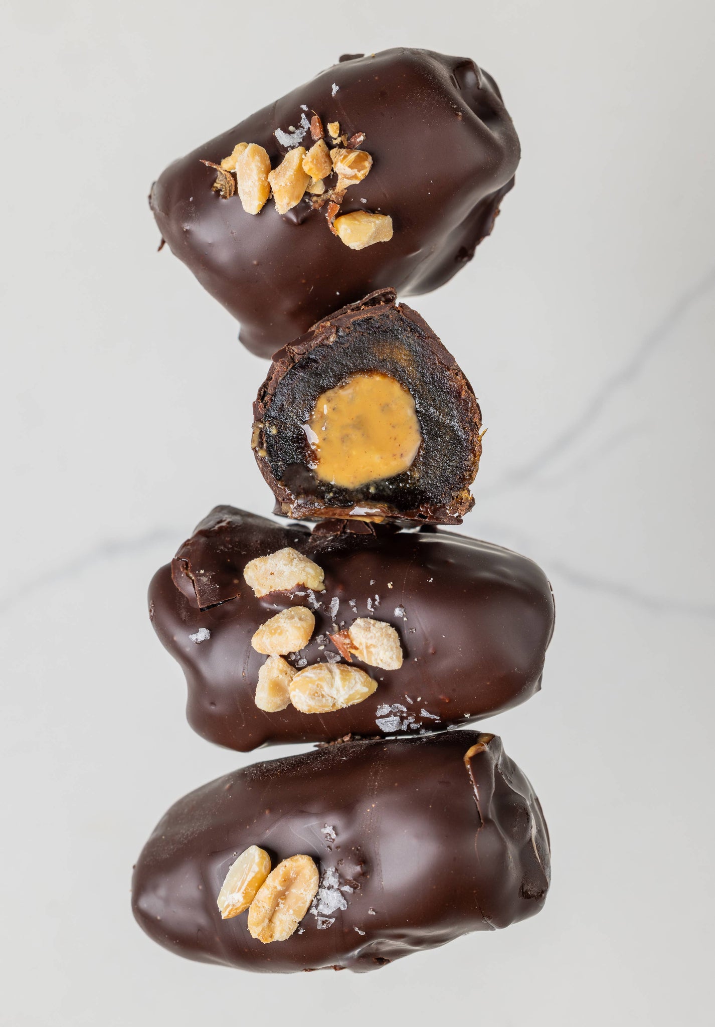 Peanut Butter Crunch- chocolate covered dates