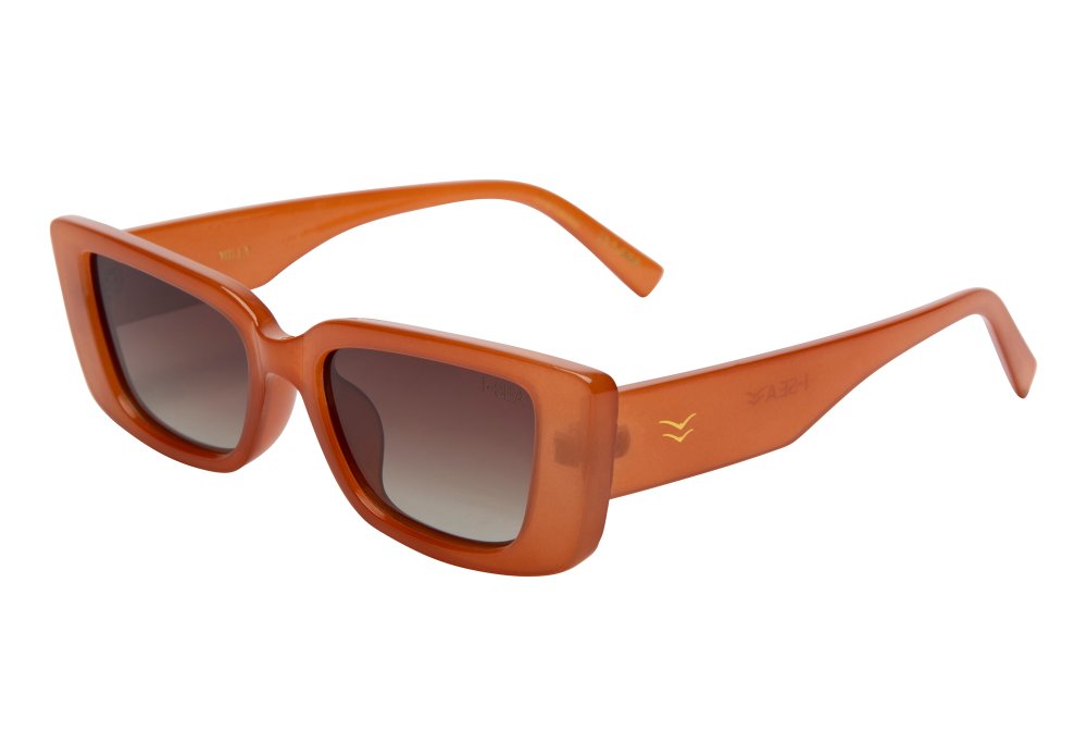 Miley - Apricot/Brown Polarized Lens