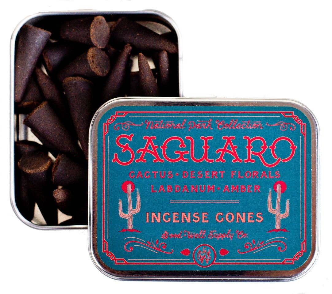 Saguaro Incense - Cactus Desert Florals Labdanum + Amber
