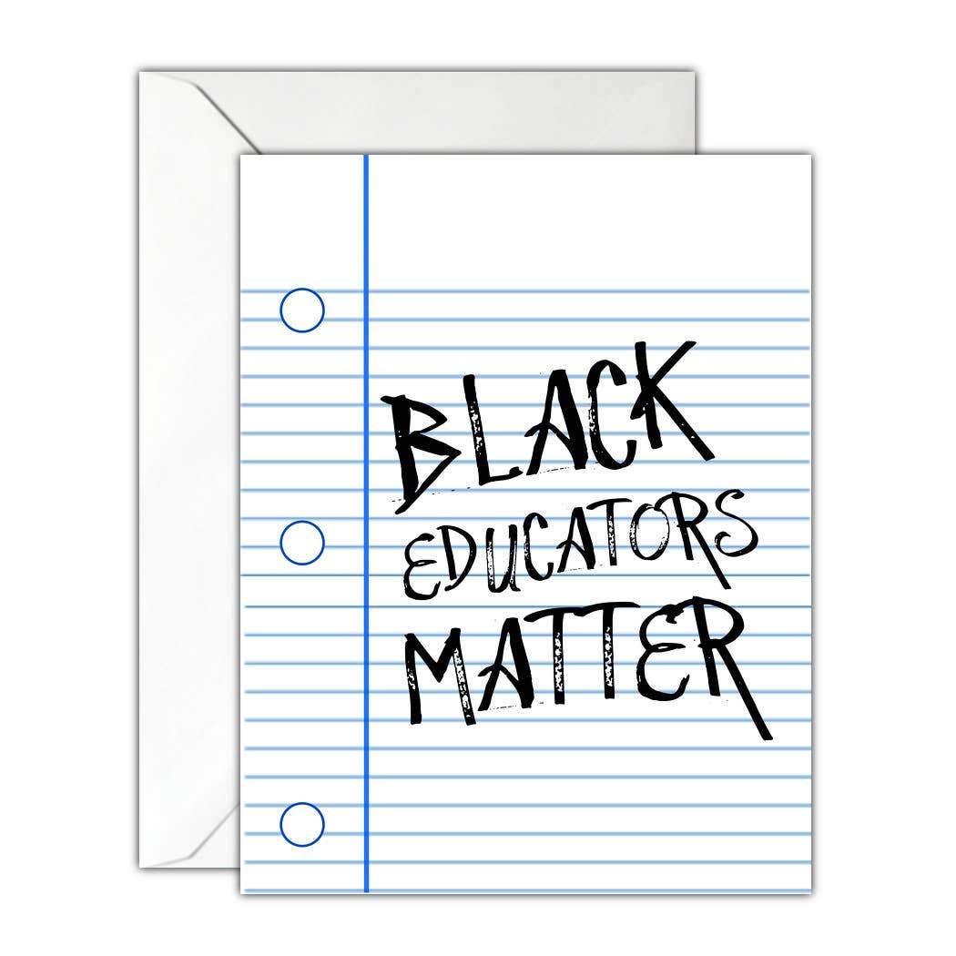 Black Educators Matter Card - COSUBE