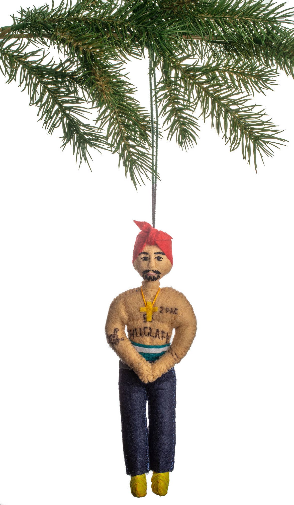 Tupac Shakur Ornament