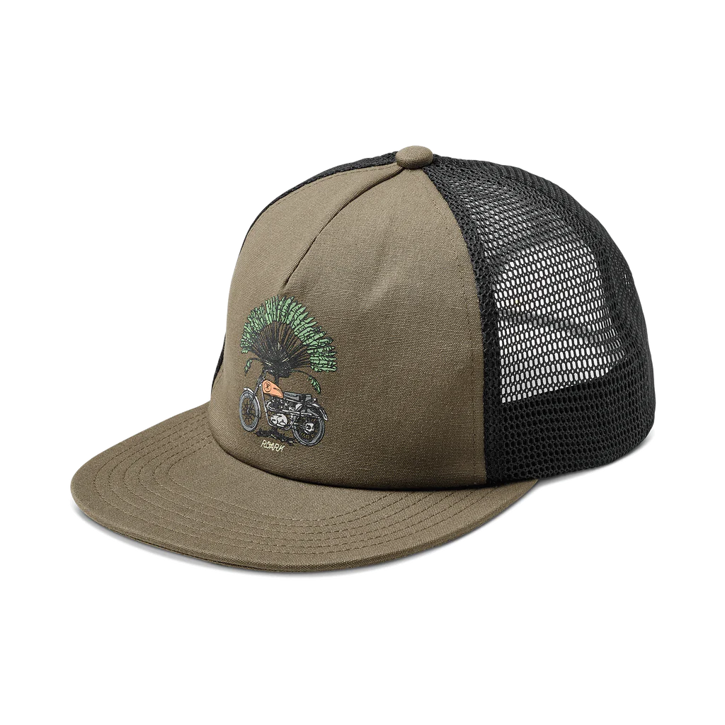 Shaded Classic 5 Panel Hat - Military