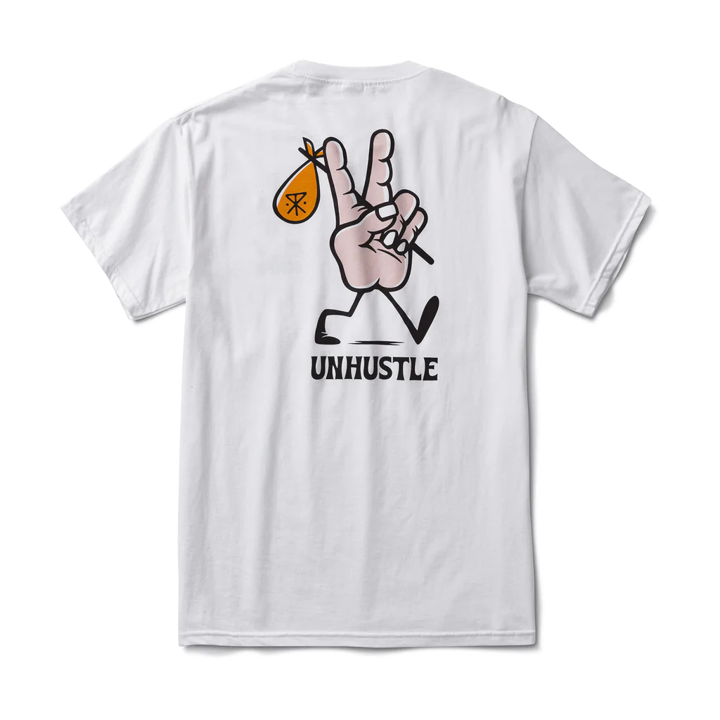 Peace Out Organic Cotton Tee - White