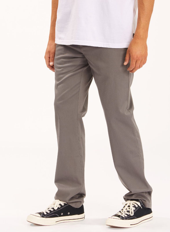 Carter Stretch Chino Pants - Pewter