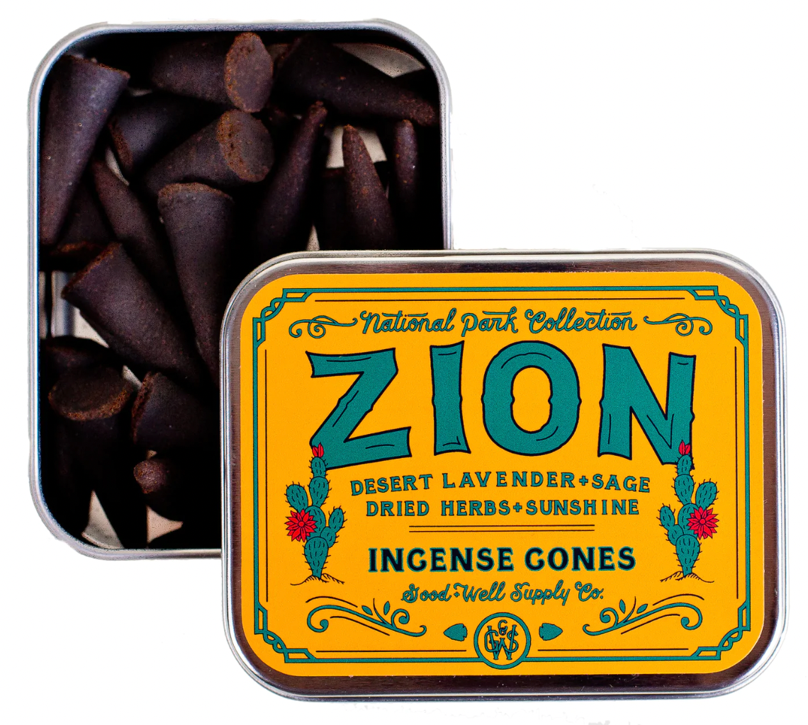Zion Incense - Desert lavender, sage & dried herbs