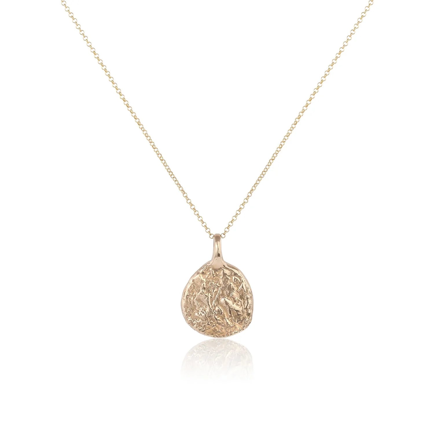 Ancient Coin Necklace - Bronze