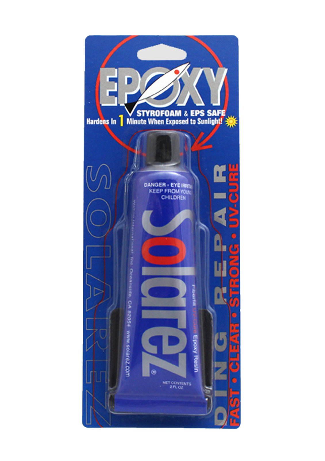 Solarez Epoxy Ding Repair (EPS safe)